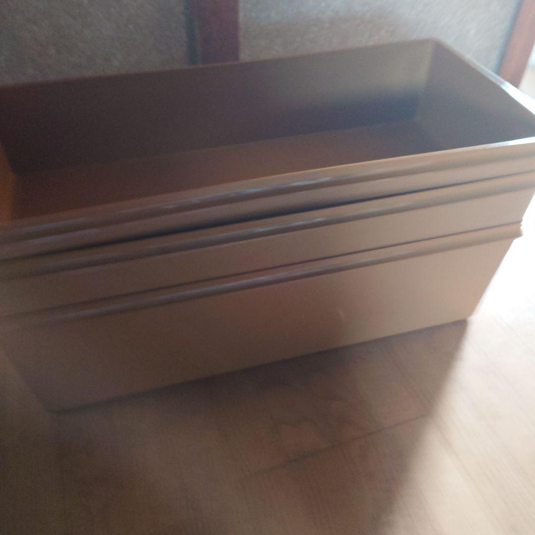 みんみ　Tupperware　衣装ケースセット（蓋無し）　タッパーウェア