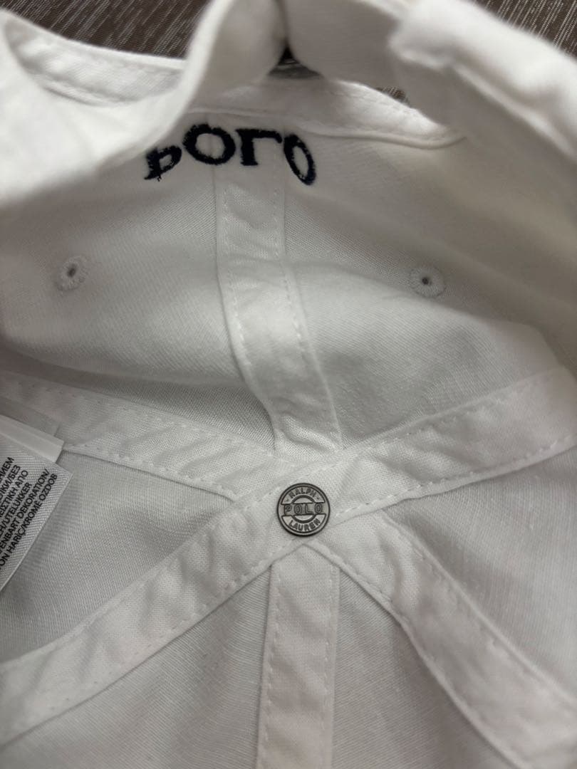 POLO RALPH LAUREN コットンチノボールキャップ