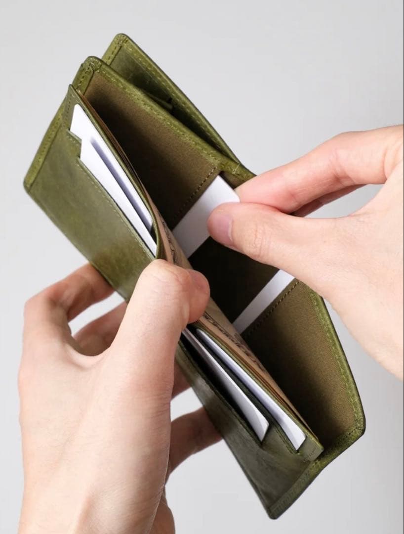 SEASAR Integral インテグラル 二つ折り財布 オリーバ