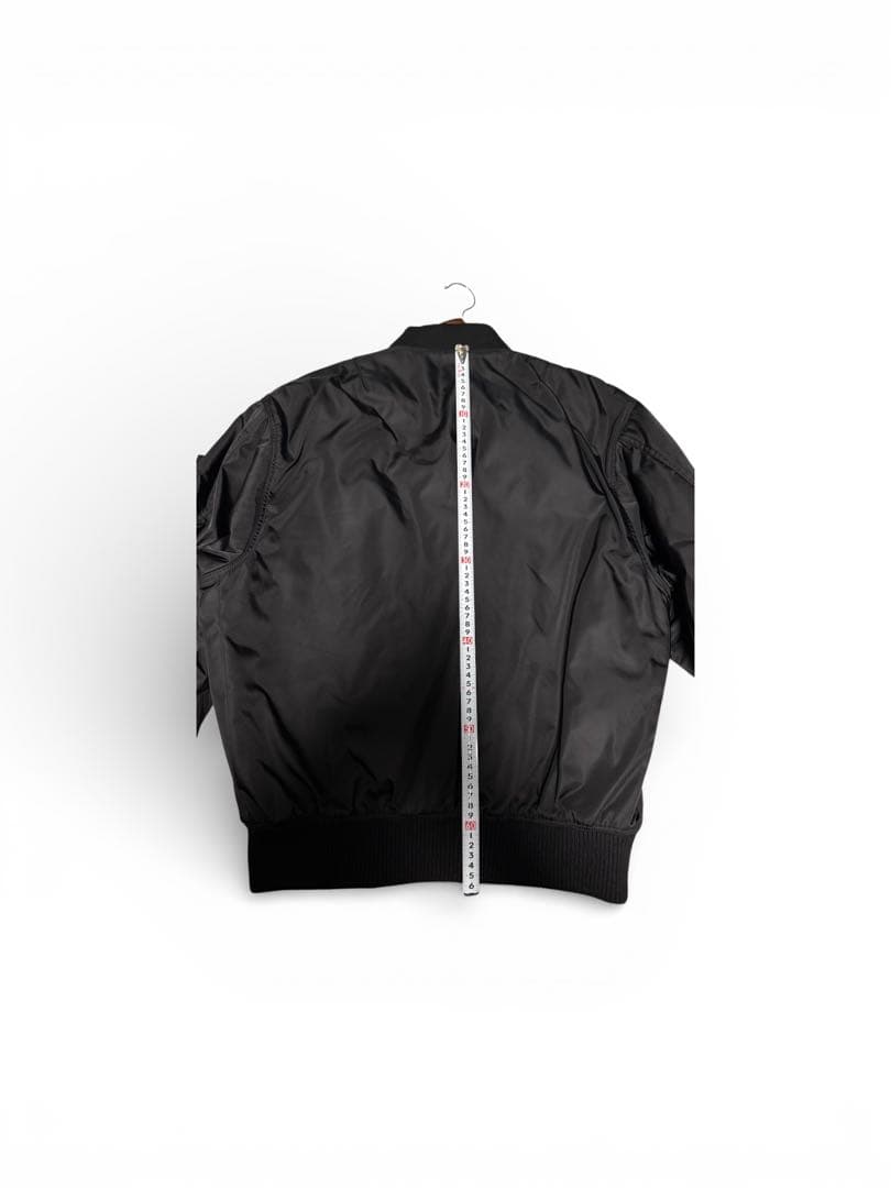 PRADA ブラック MA-1 ボンバージャケット(現行品) SGC824