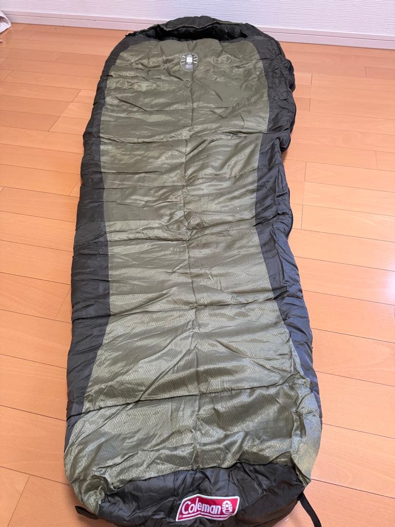 【コールマン2個セット】寝袋 ノースリム　冬キャンプ対応