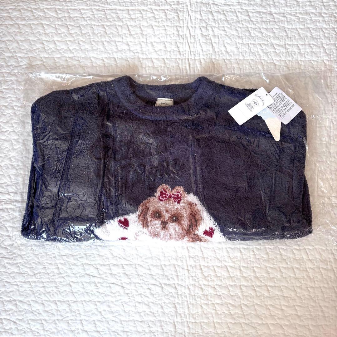 Gelato Pique 可愛らし過ぎ♡シーズージャガードプルオーバー　ネイビー