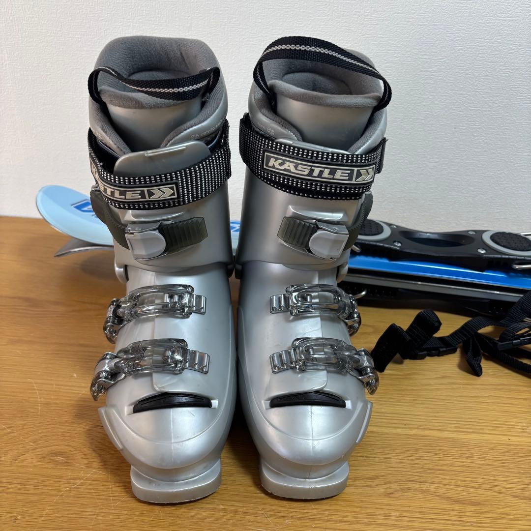 メンズ　ショートスキーセット　ファンスキー　ニシザワ　ケスレー25-25.5cm