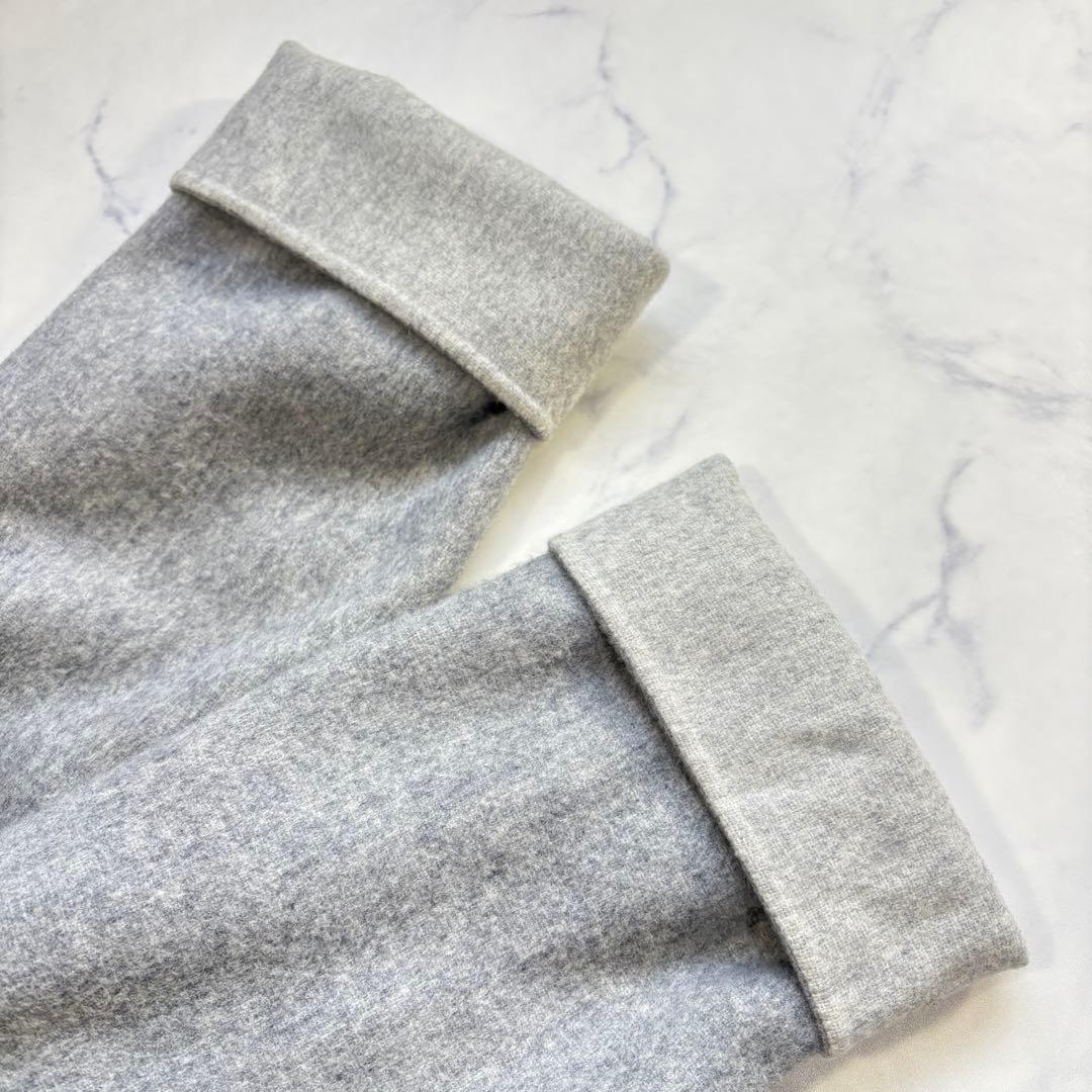 希少3XL トゥービーシック 美品 ウール リバーコート グレー フーディ