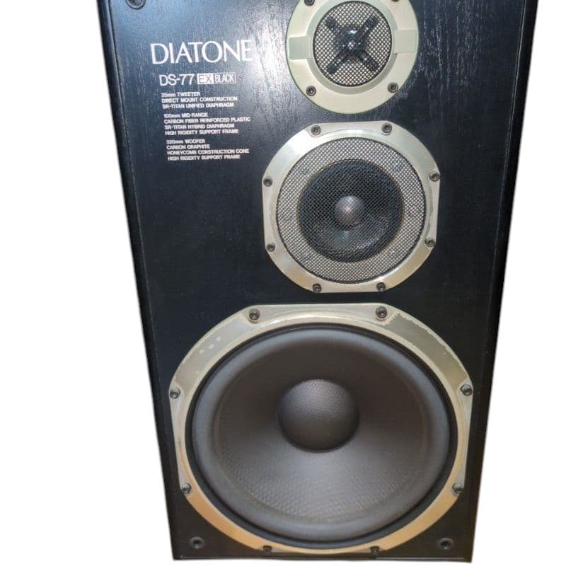 Diatone DS-77EX 　スピーカー　RLセット　ダイアトーン　ブラック