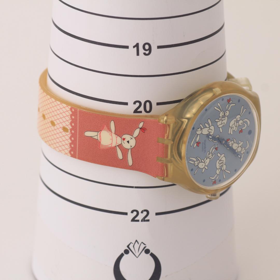 稼働品 スウォッチ SWATCH バニースートラ BUNNY SUTRA 腕時計