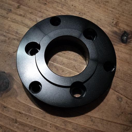 ディスクスペーサー 厚17mm モンキー ブレーキロータ PCD変換スペーサー