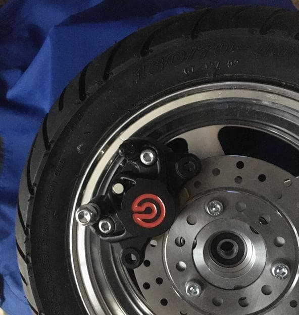 ディスクスペーサー 厚17mm モンキー ブレーキロータ PCD変換スペーサー