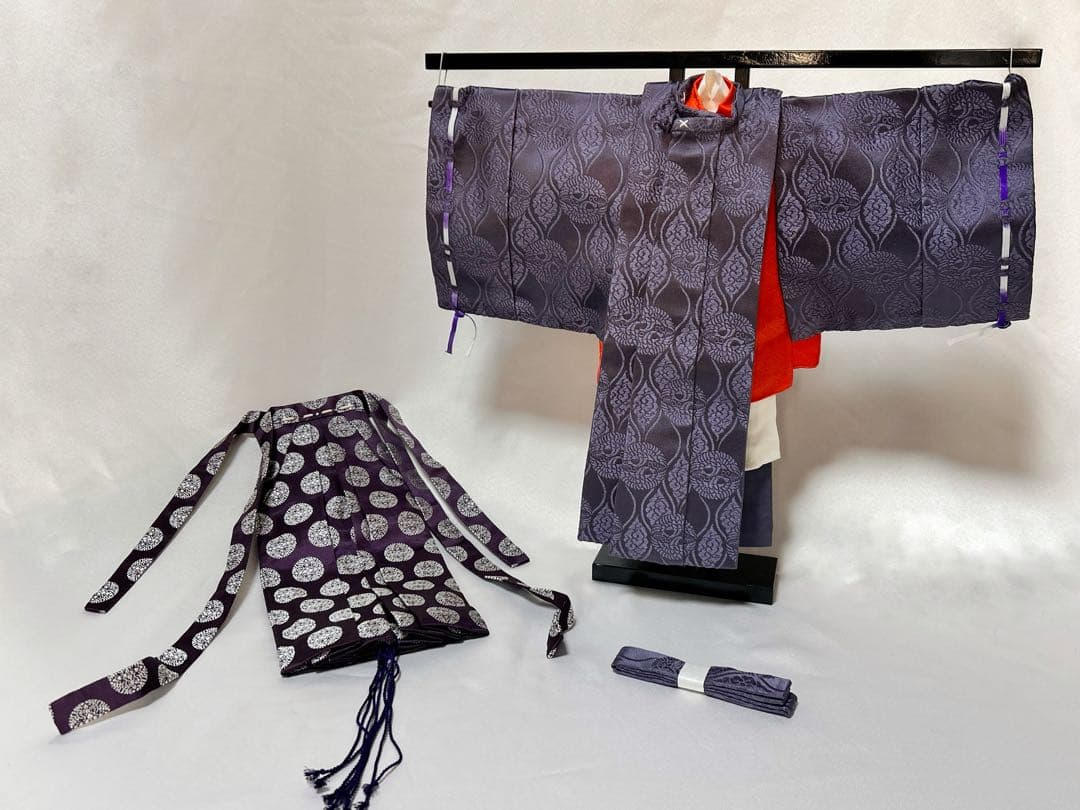 有職雛 高倉家 衣紋道 狩衣 指貫 雛人形 ひな人形 衣装 着物 ドール用 和装