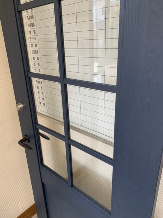 新品未使用　Panasonic パナソニック製品 ドア　ネイビーオーク