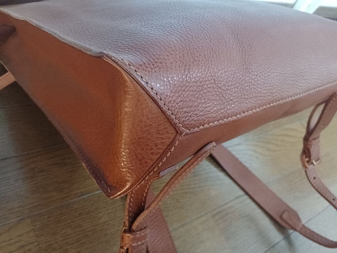 新品未使用gentenTOSCA限定復刻版リュックキャメルA4ノートPC収納可能