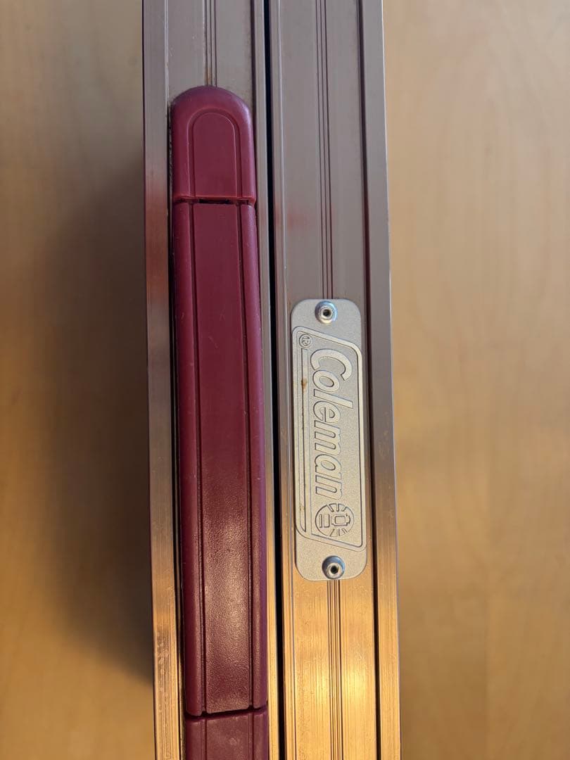 Coleman × Monro ILモザイクウッド ミニテーブル廃盤