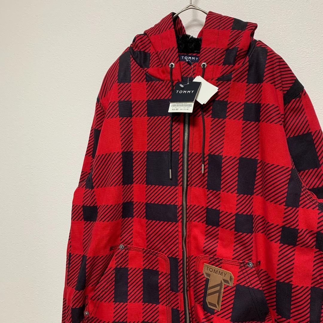 デッドストック  トミー 裏ボア ダブルジップブルゾン アウター XL