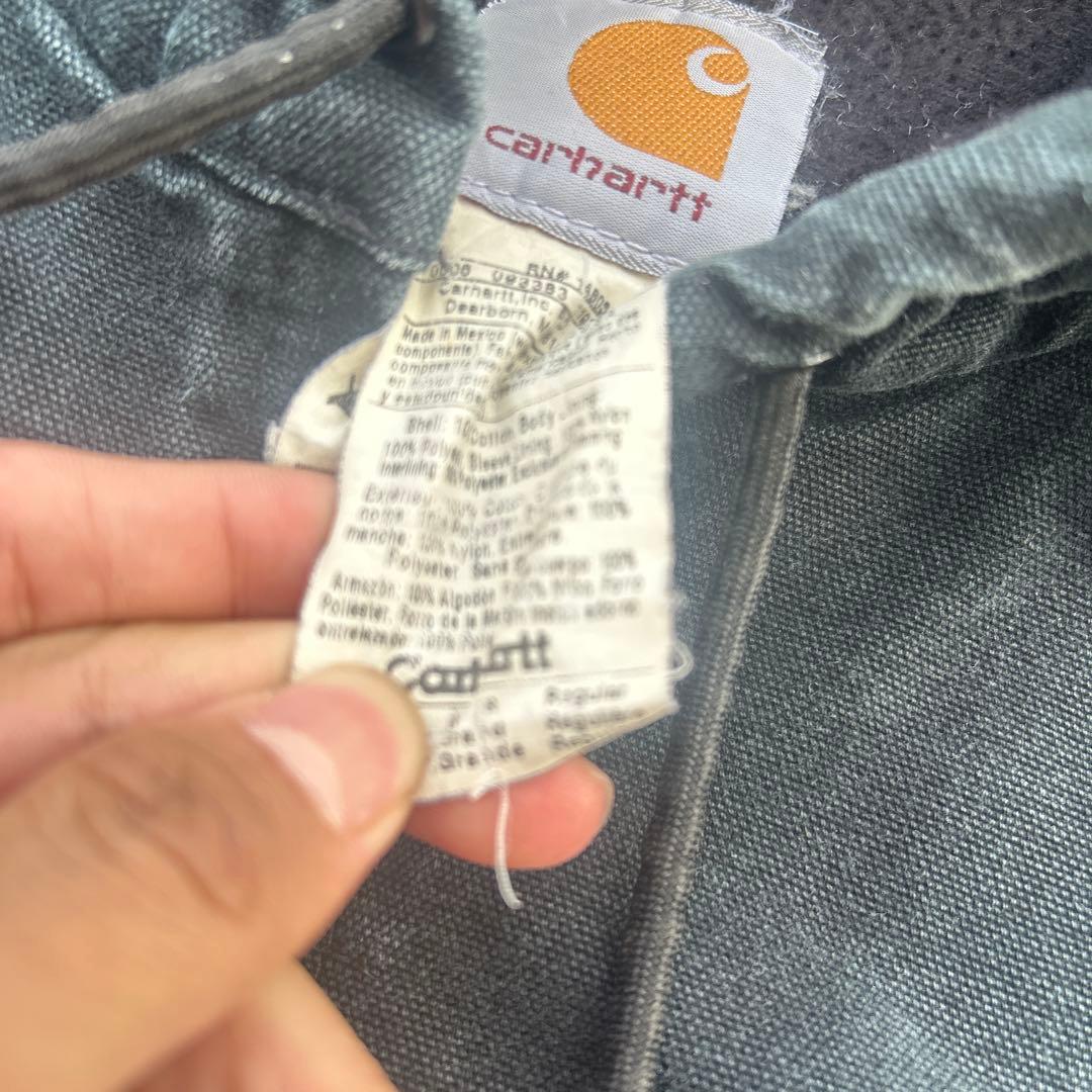 あ*よ様 鬼フェード 90s カーハート フェードブラック アクティブジャケット