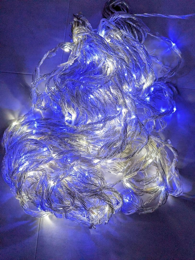 フローラックス クリスマスイルミネーション LEDドレープライト 5m ツリー