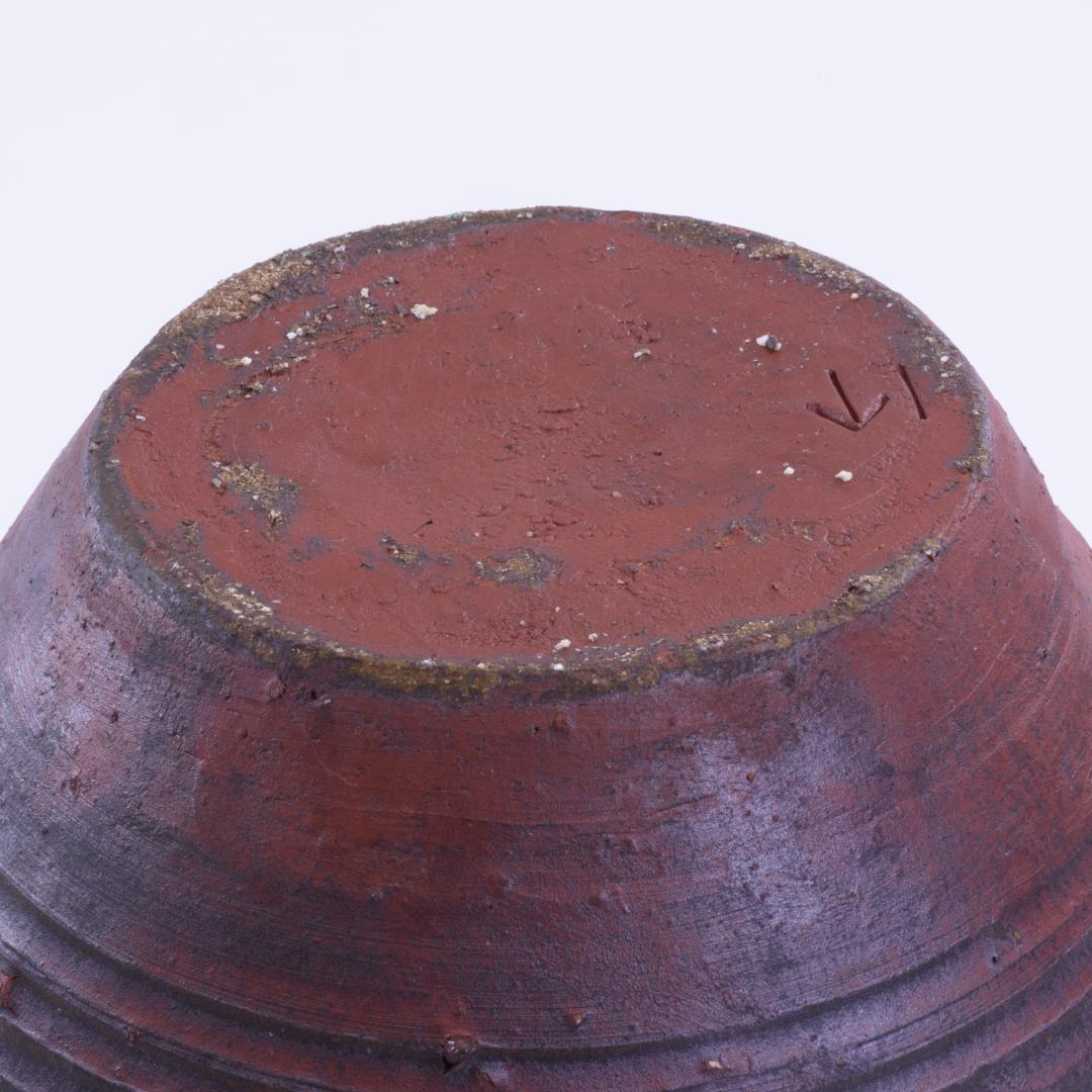 備前焼　茶道具　華道具　骨董品　高さ約260mm　幅約220mm