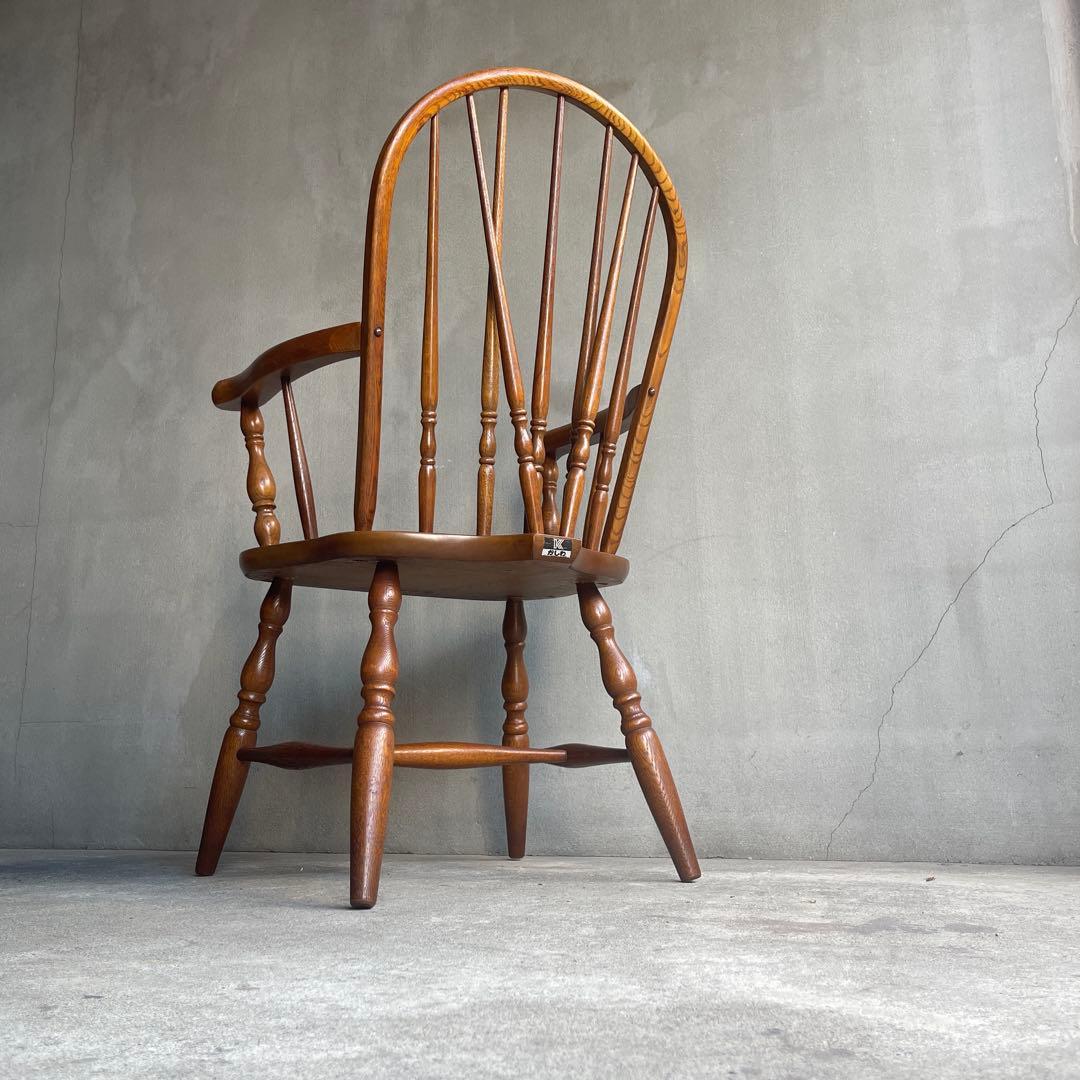 柏木工　ウィンザーアームチェア　オールドヴィンテージ