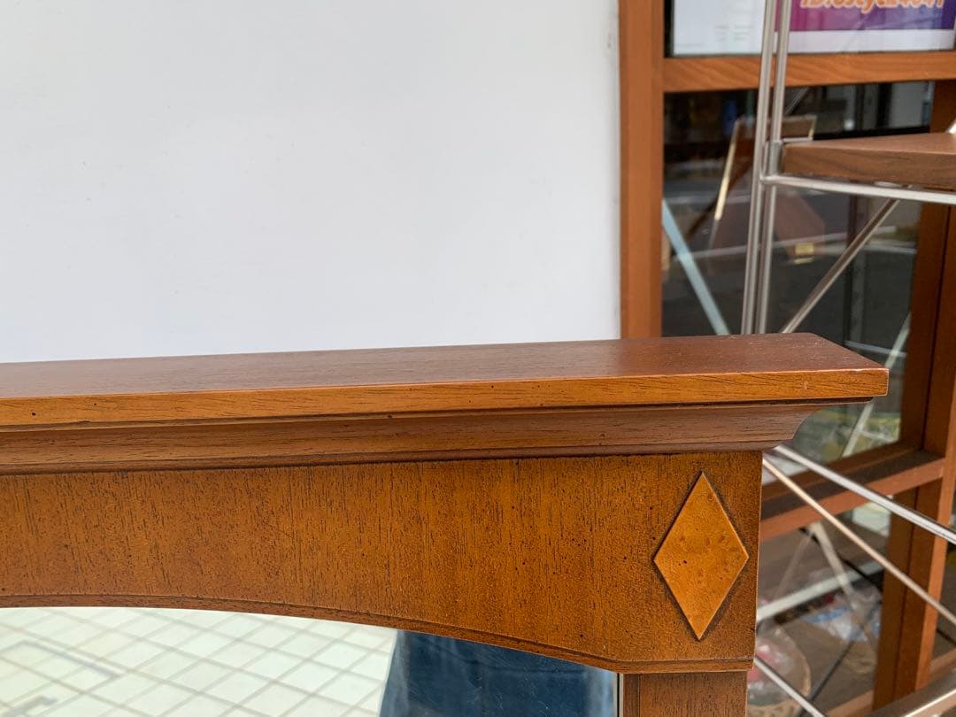 N0712-16★DREXEL ドレクセル ウォールミラー 木製縁 姿見