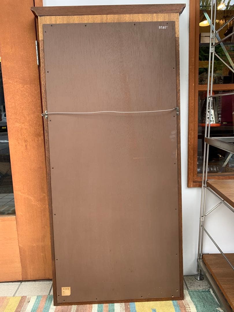 N0712-16★DREXEL ドレクセル ウォールミラー 木製縁 姿見