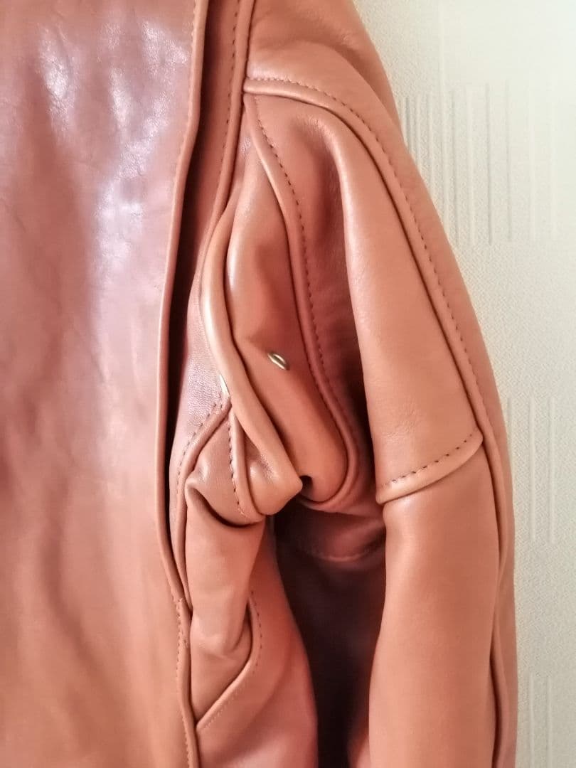 schottライダースジャケット618サイズ38茶革ブラウン美品