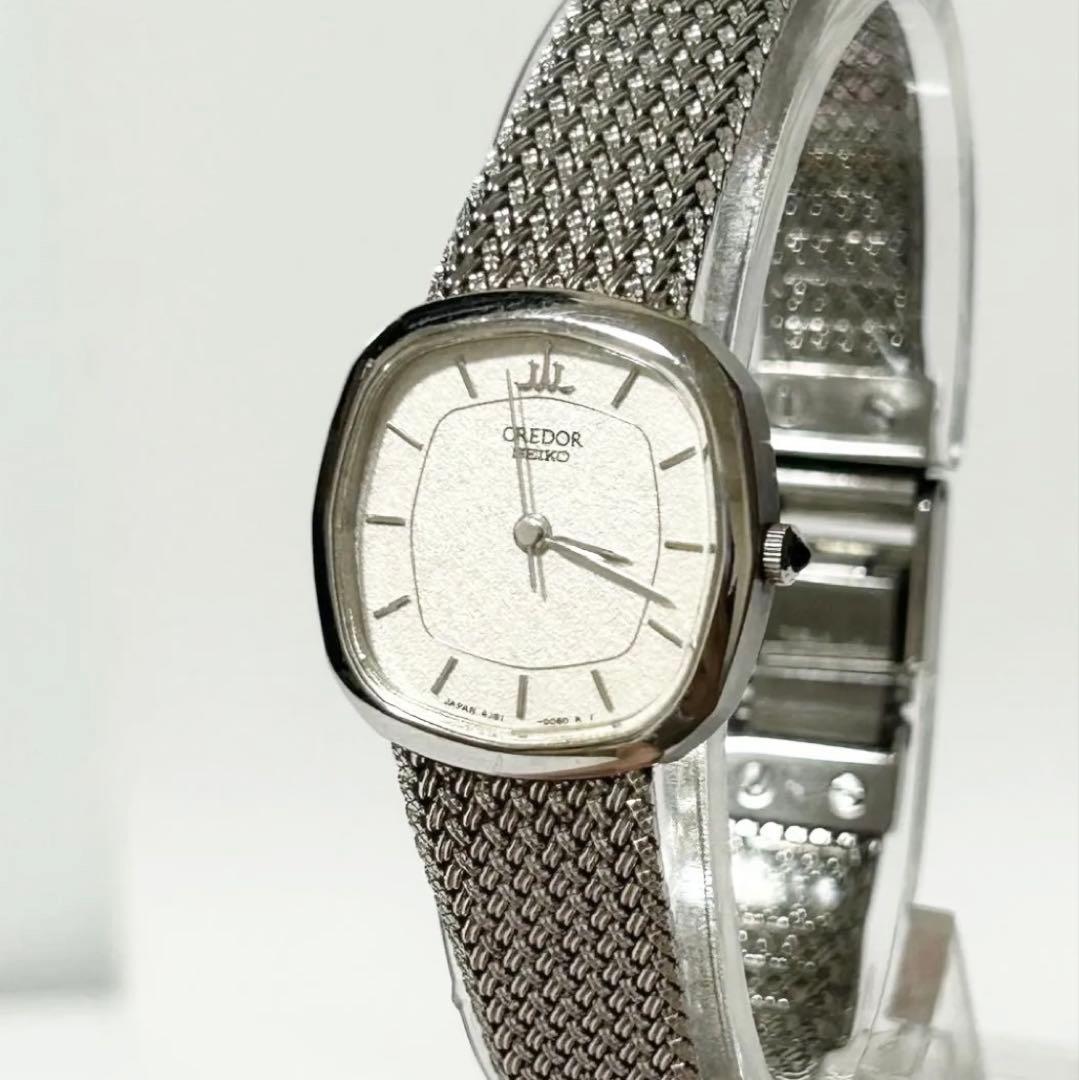 美品 SEIKO セイコー クレドール 腕時計 クォーツ 2針 動作確認済