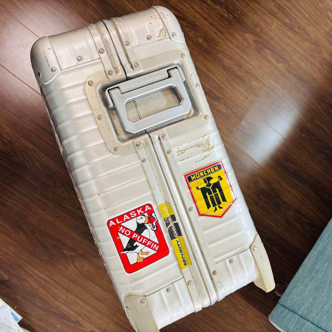 RIMOWA リモワ　青ロゴ トパーズ　82L