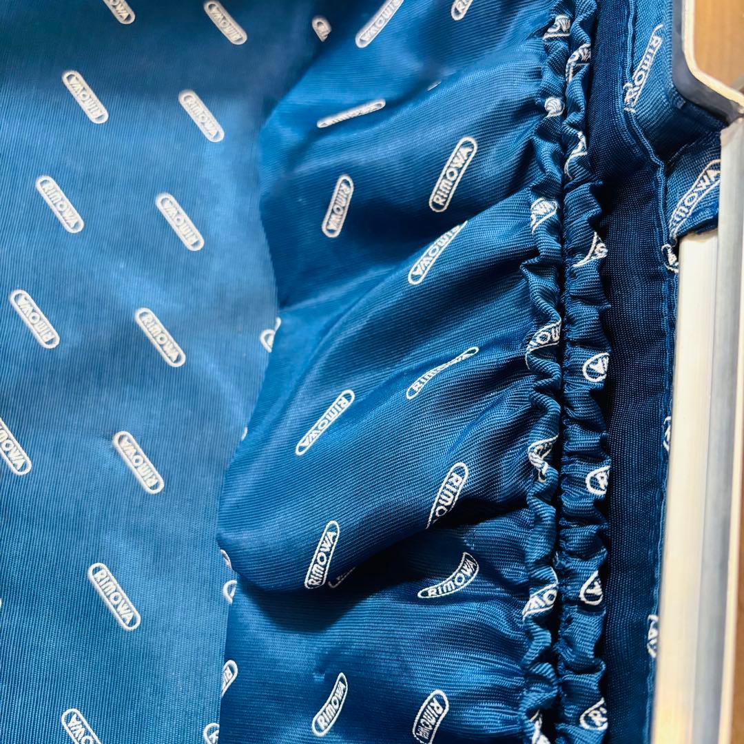 RIMOWA リモワ　青ロゴ トパーズ　82L