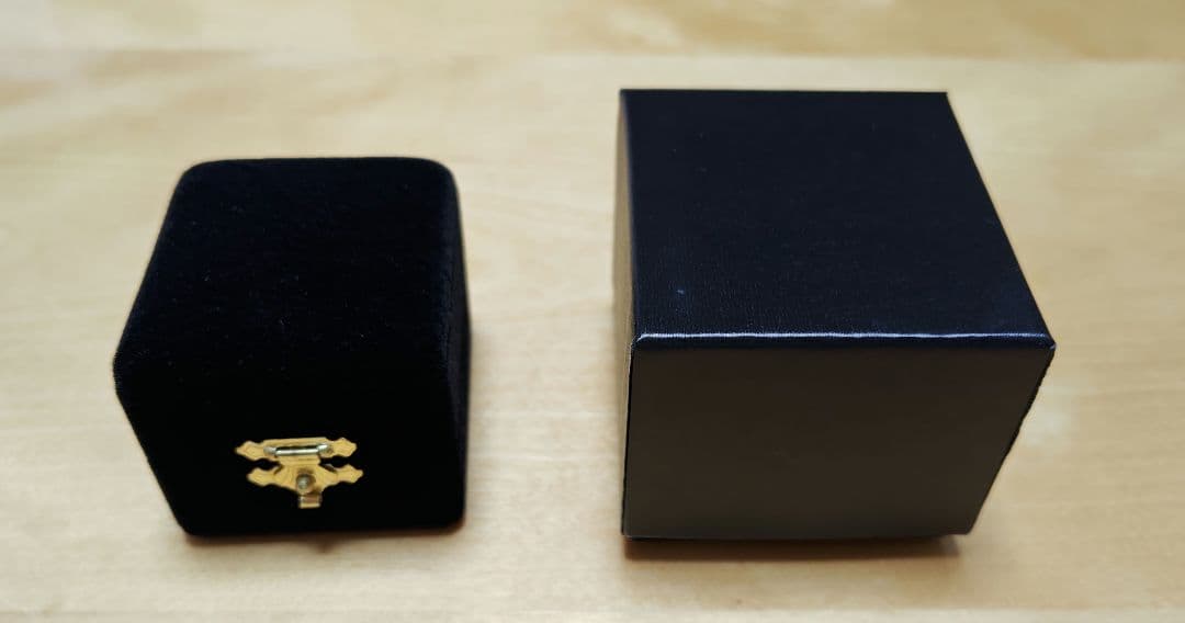 ete K10 ホースシュー ダイヤモンドリング 11号 YG エテ 馬蹄