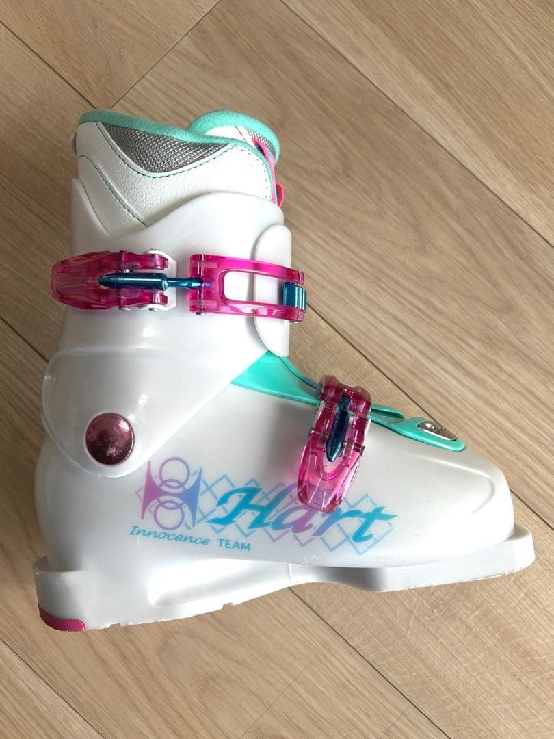 ジュニア　女の子　スキー3点セット　★スキー板&ブーツ&ポール