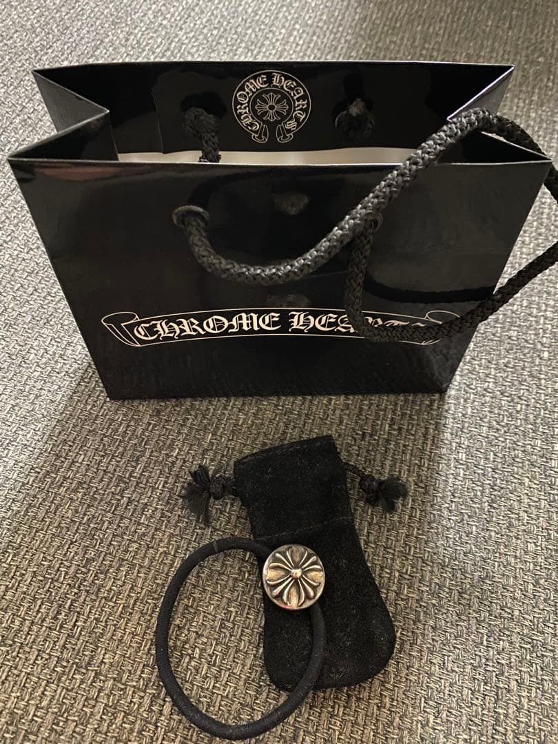 クロムハーツ☆クロスボール　ヘアゴム　ブレスレット 未使用に近い美品☆
