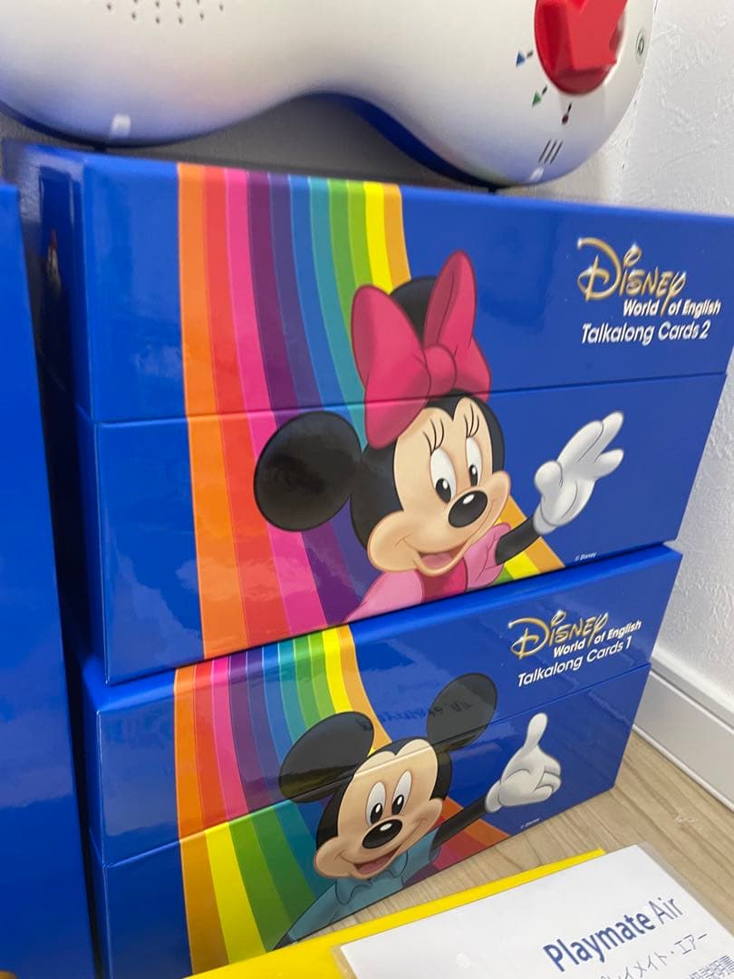 DWE ディズニー英語システム　トークアロング　Q&Aカードセット 美品　626