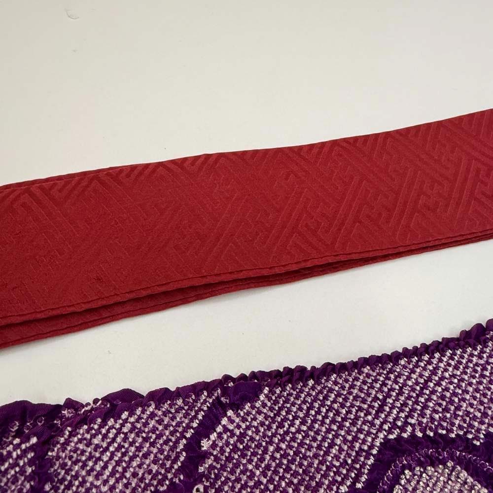 振袖フルセット 緑 染め 成人式 草履バック付 裄65.5cm S-202