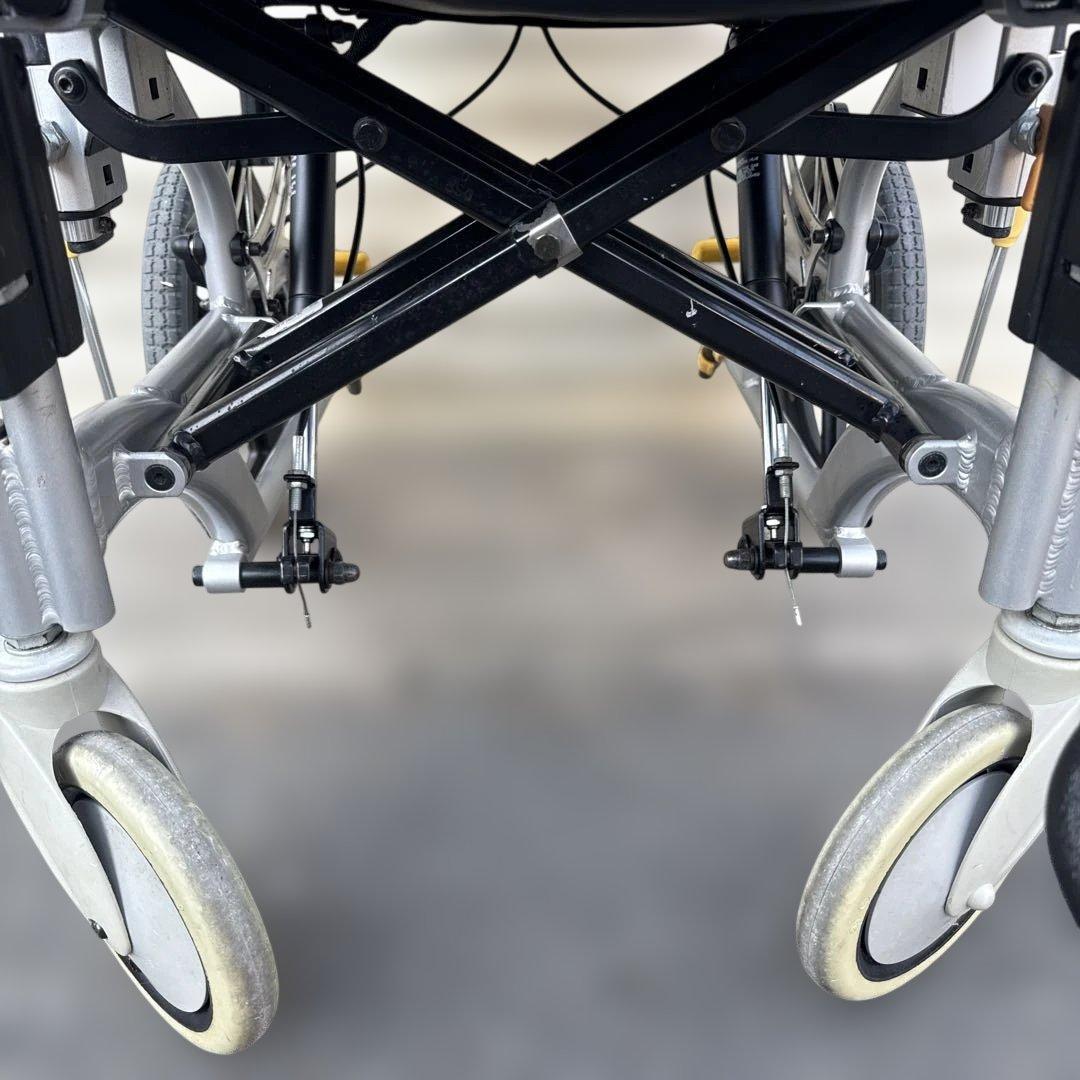 オアシス 介助式 リクライニング車椅子 車いす 折り畳み 介護 松永製作所