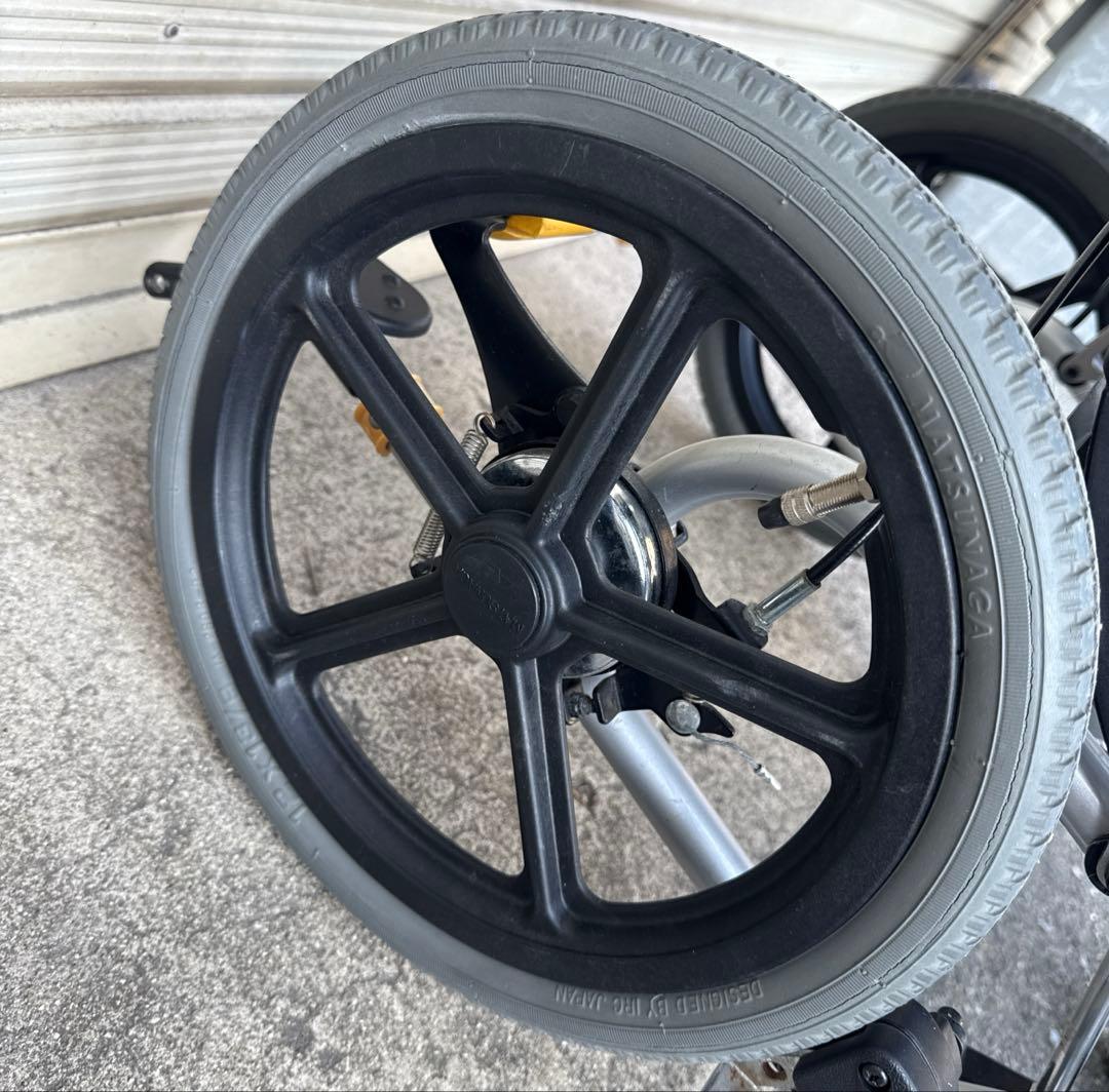 オアシス 介助式 リクライニング車椅子 車いす 折り畳み 介護 松永製作所