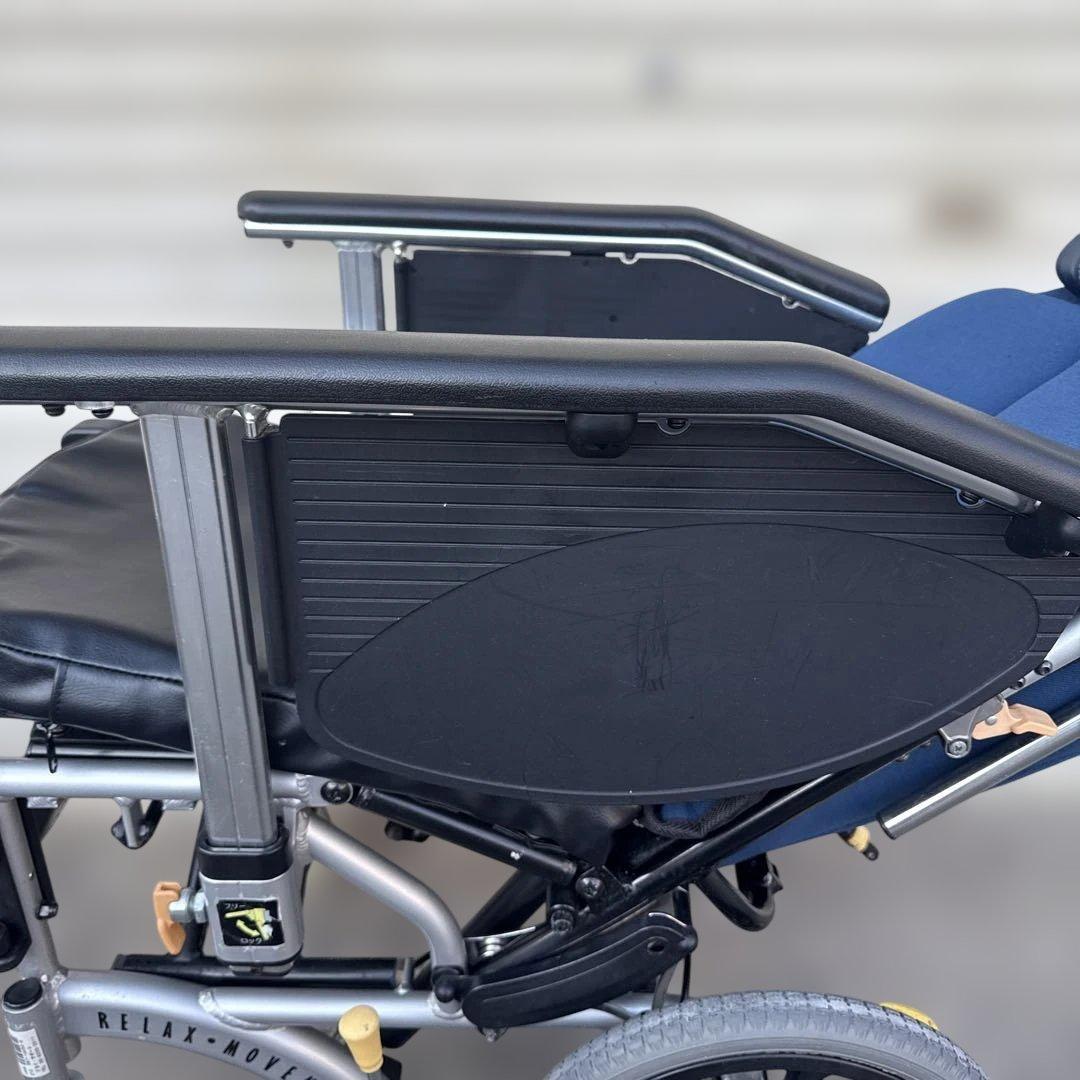 オアシス 介助式 リクライニング車椅子 車いす 折り畳み 介護 松永製作所