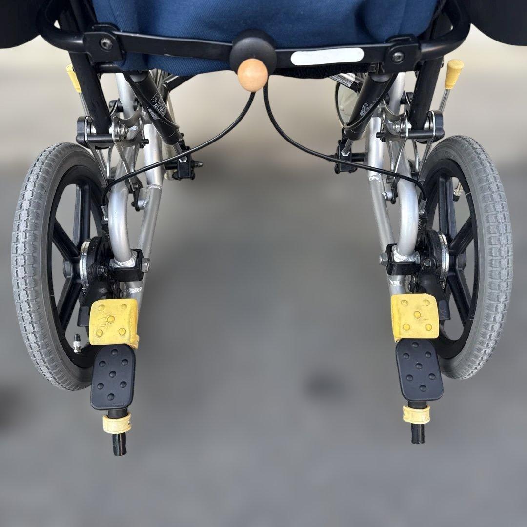 オアシス 介助式 リクライニング車椅子 車いす 折り畳み 介護 松永製作所