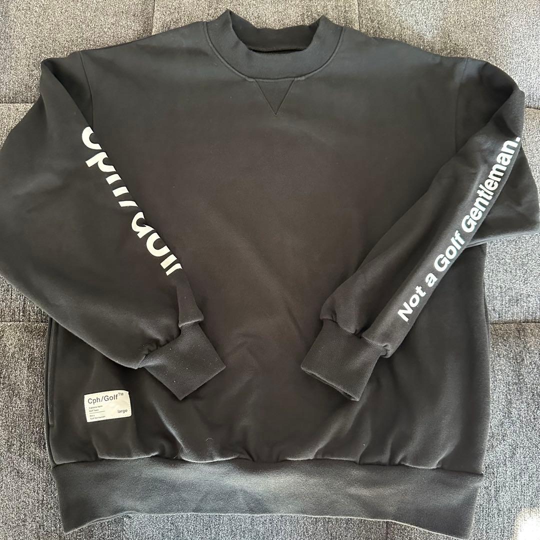 cphgolfスエット黒色Lサイズ