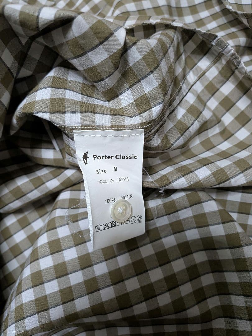Porter Classic チェックシャツ