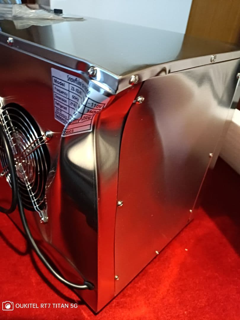 糸ピンスかき氷マシン　スノーパウダー　動作確認済