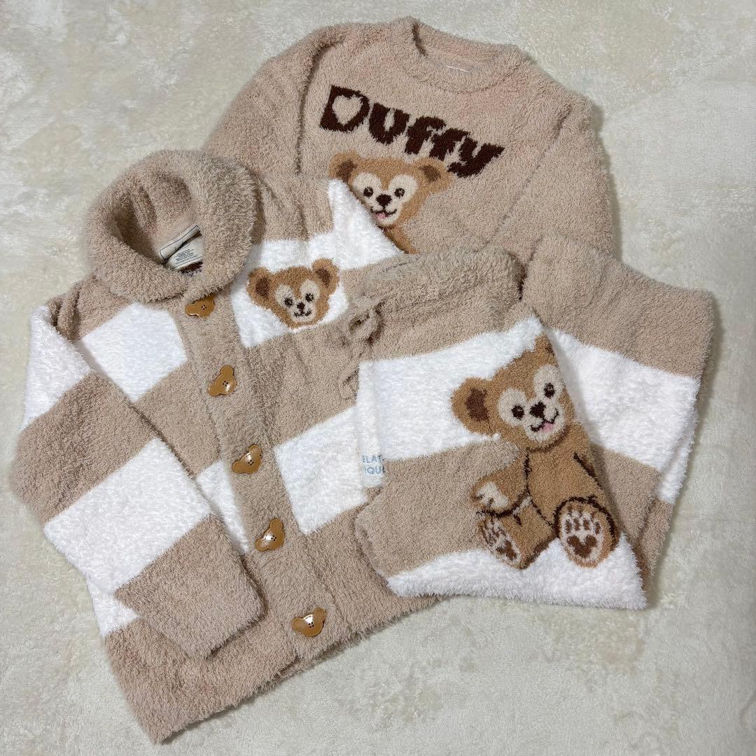 【希少】ジェラートピケ ジェラピケ ダッフィ セットアップ カーディガン