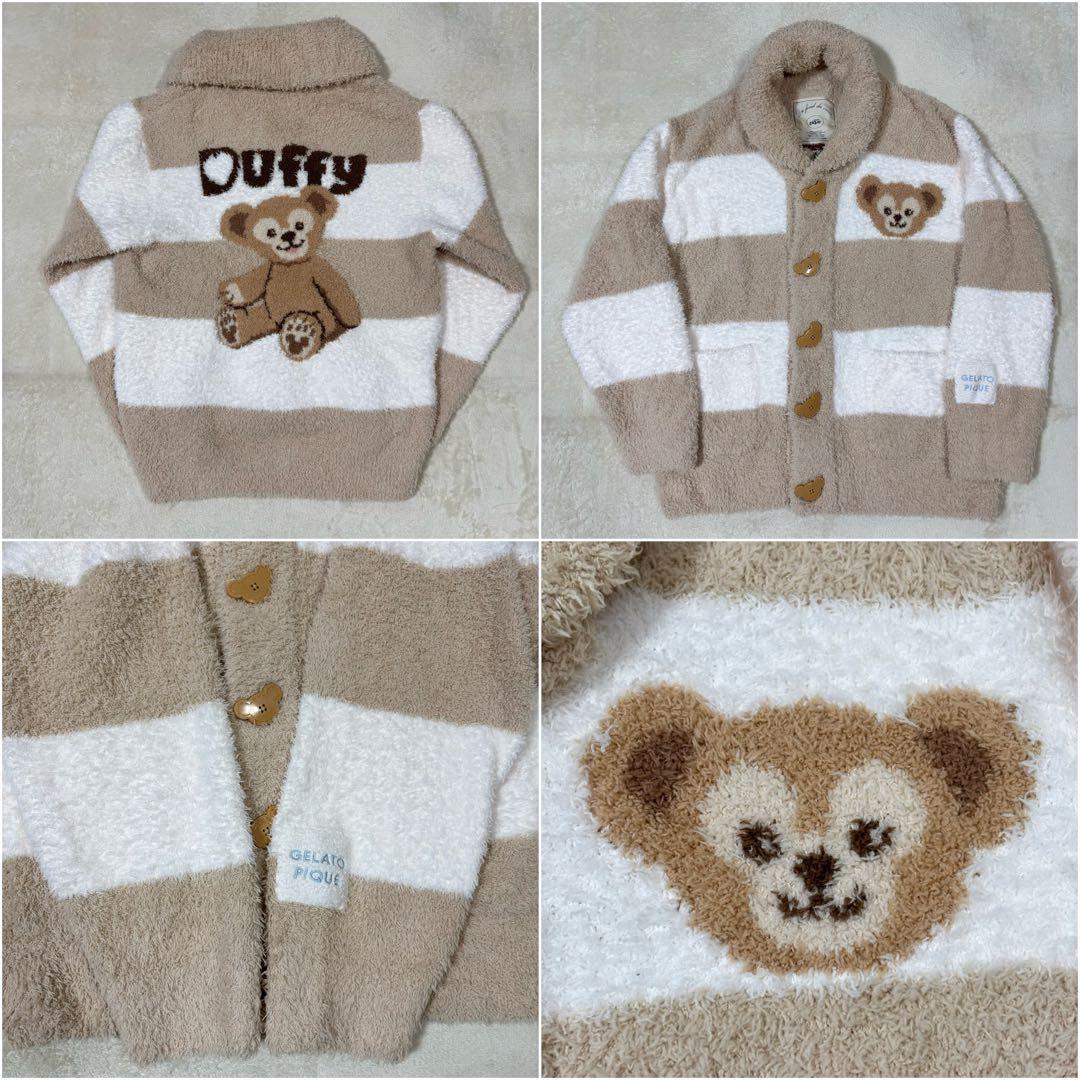 【希少】ジェラートピケ ジェラピケ ダッフィ セットアップ カーディガン