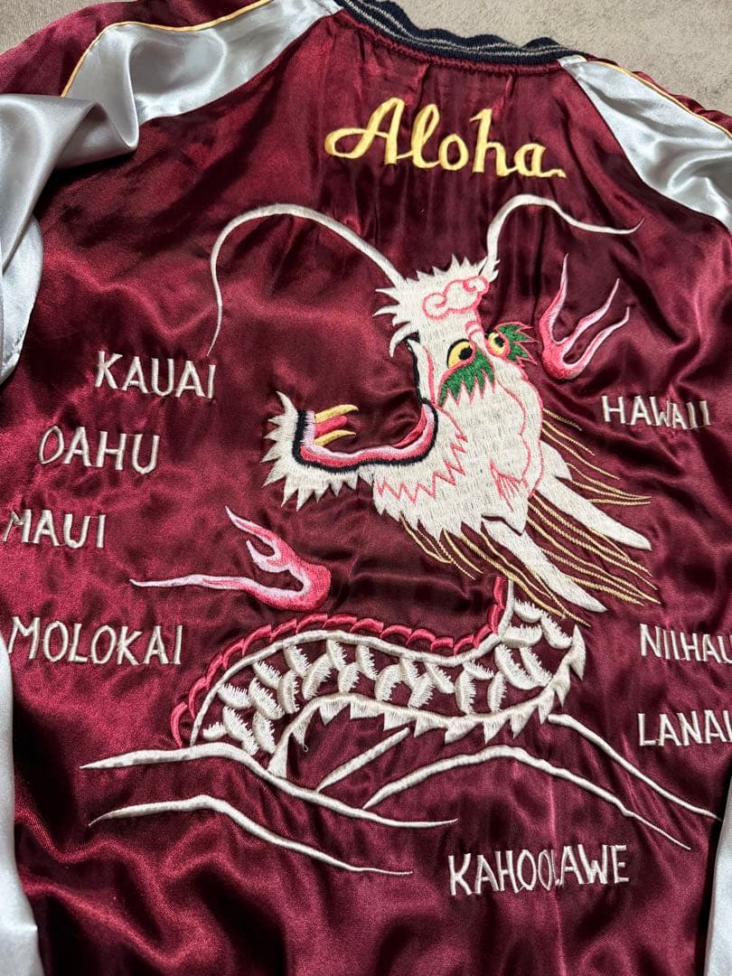 ２面用 テーラー東洋 USA hawaii 龍日本限定 スカジャン unisex