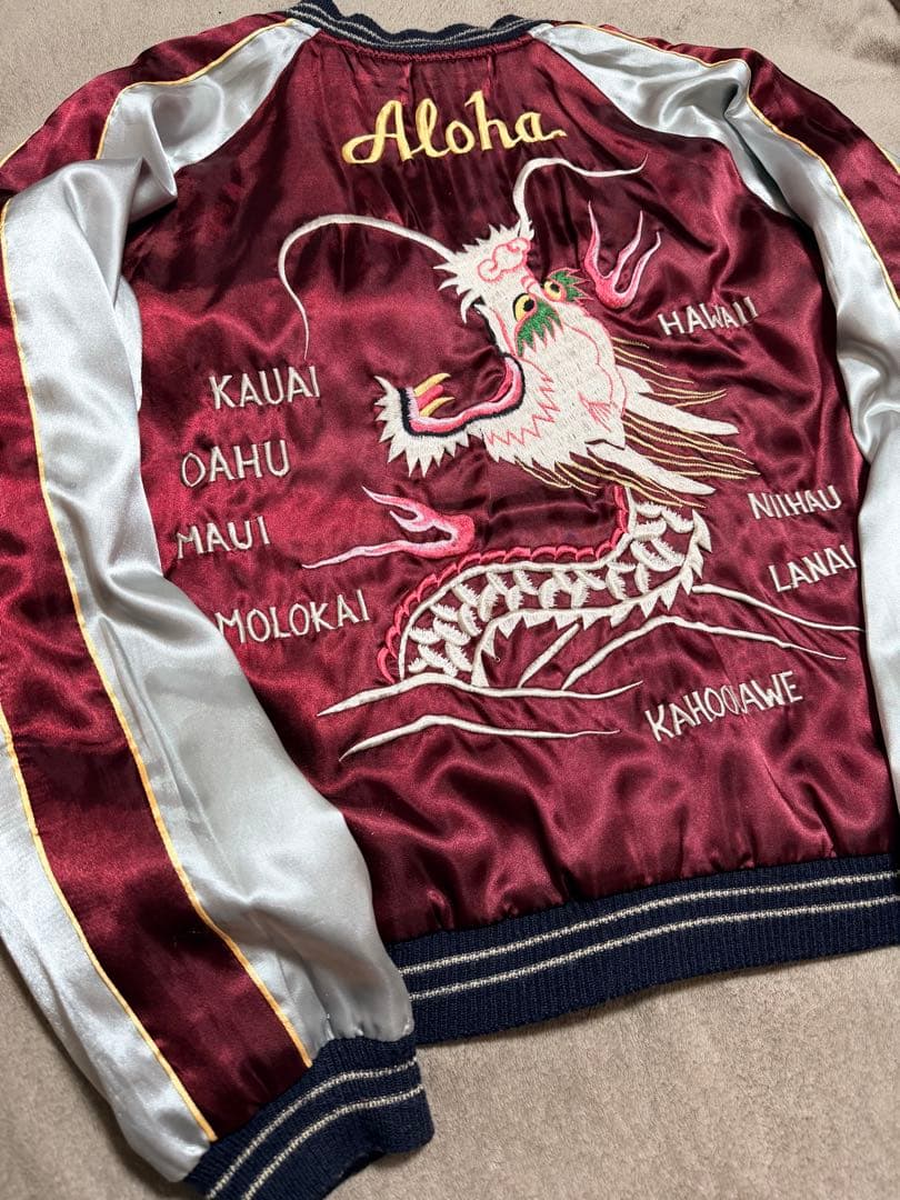 ２面用 テーラー東洋 USA hawaii 龍日本限定 スカジャン unisex