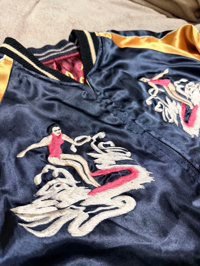 ２面用 テーラー東洋 USA hawaii 龍日本限定 スカジャン unisex