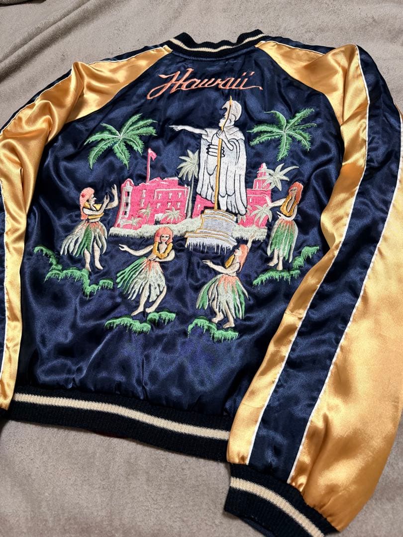 ２面用 テーラー東洋 USA hawaii 龍日本限定 スカジャン unisex