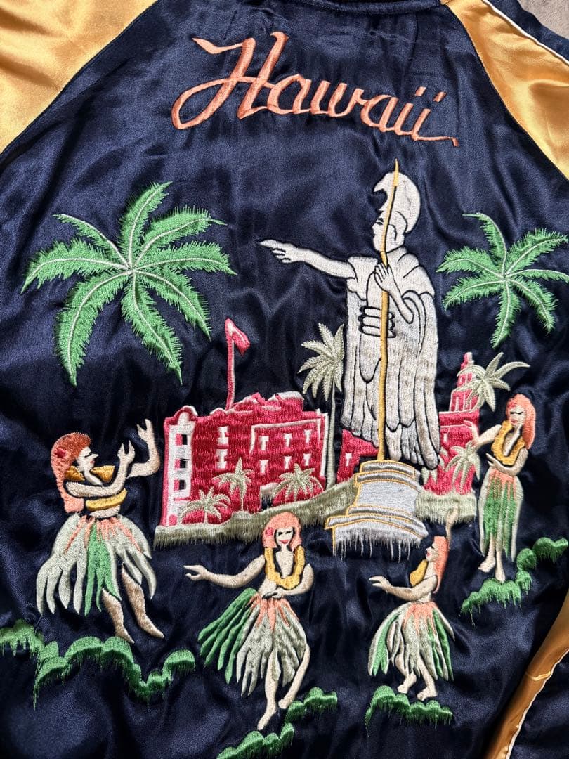 ２面用 テーラー東洋 USA hawaii 龍日本限定 スカジャン unisex