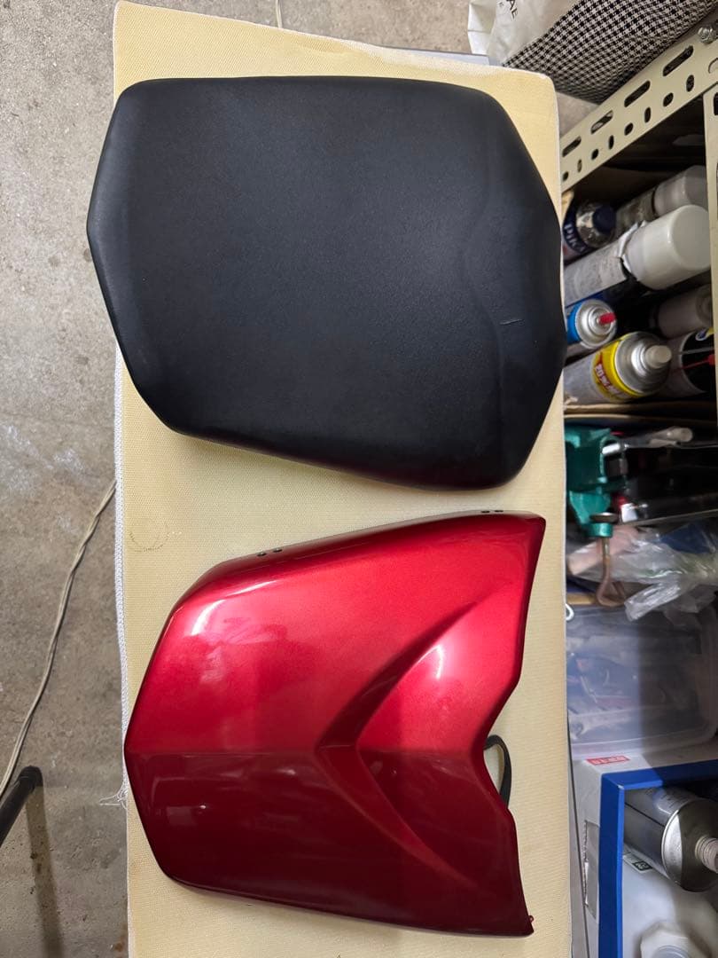 FZ-1 フェザー用 シングルシートカバー カウル ワイズギア製 シート付き