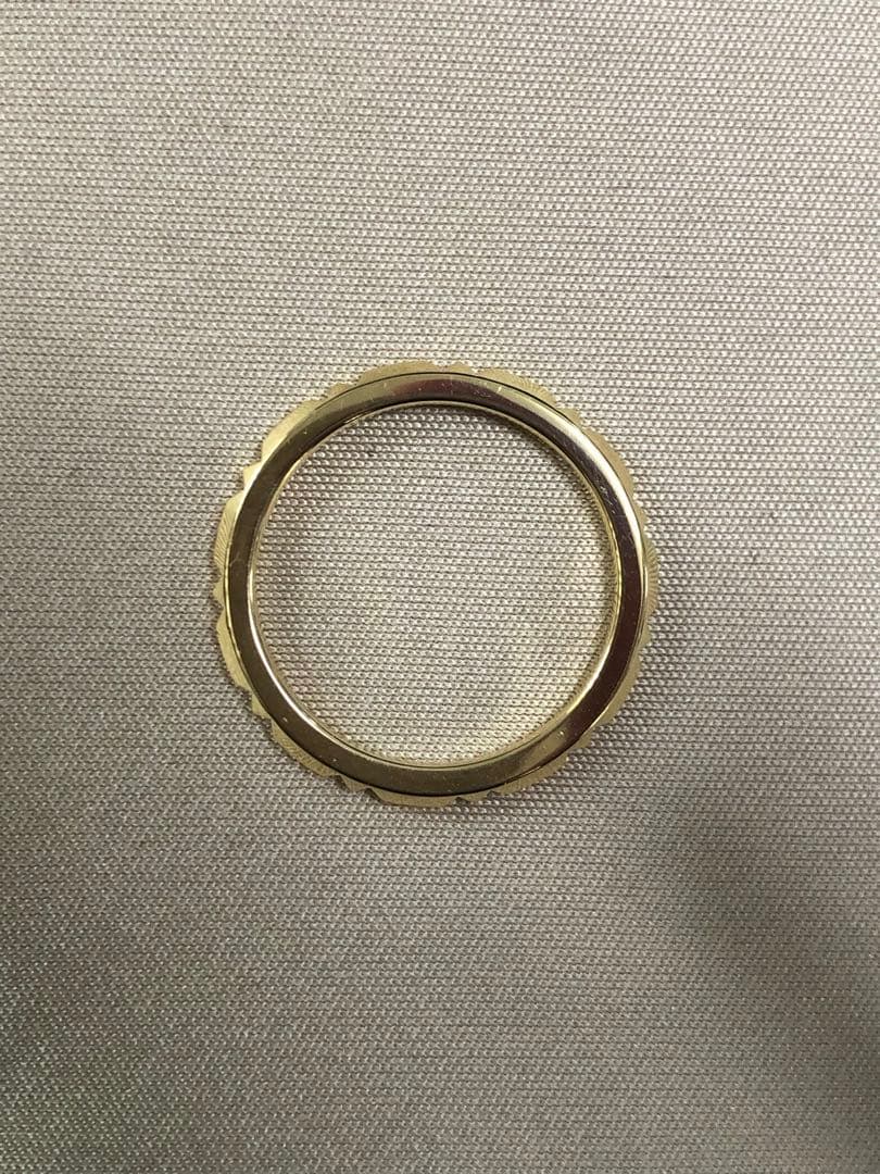 TIFFANY&CO. ティファニー　トゥルー　バンド　リング　K18YG