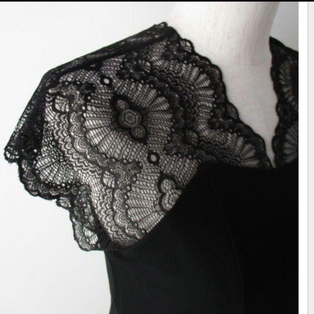 アヤン　ayane　新品未使用レース付き黒タンクトップ