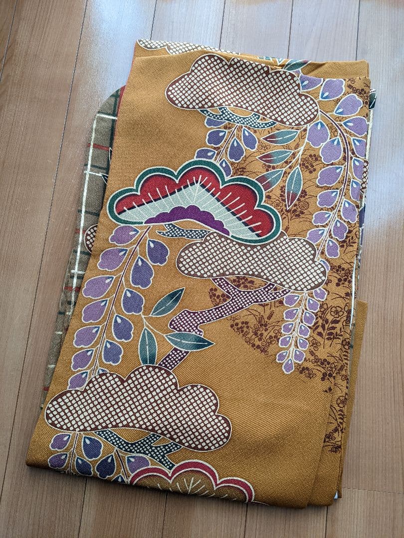 ◉美品 豪華お振り袖【松文 金彩 京都 正絹】成人式・結婚式